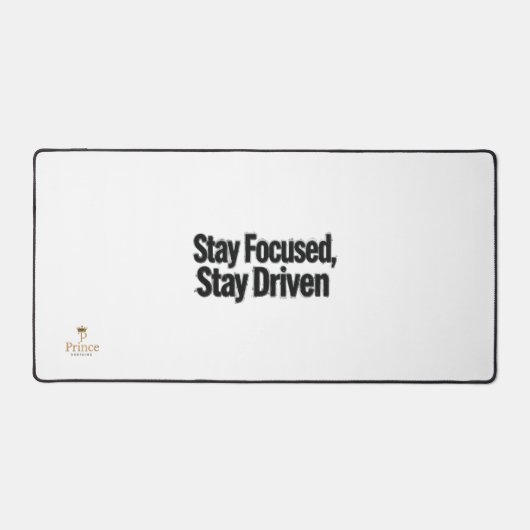 🖱️集中して動かない – マウスやる気を起こさせる デスクマット (正面)