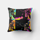 集中して準備 – Ice Hockey Goalie クッション (裏面)