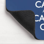 集中しインスパイアて忍耐し続けるメッセージ マウスパッド (コーナー)