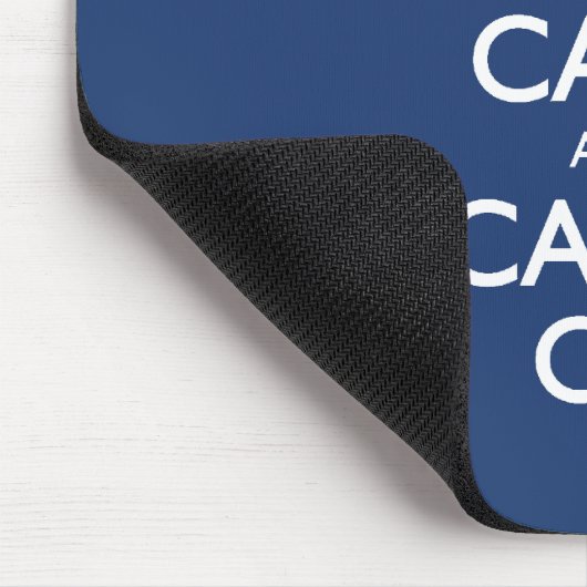 集中しインスパイアて忍耐し続けるメッセージ マウスパッド (コーナー)