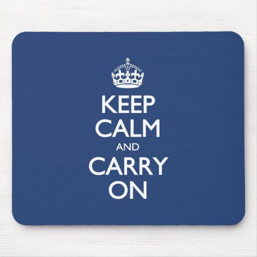 集中しインスパイアて忍耐し続けるメッセージ マウスパッド (正面)