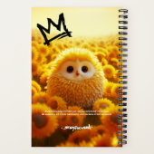 集中し続ける |スパイラルノートブック ノートブック (裏面)