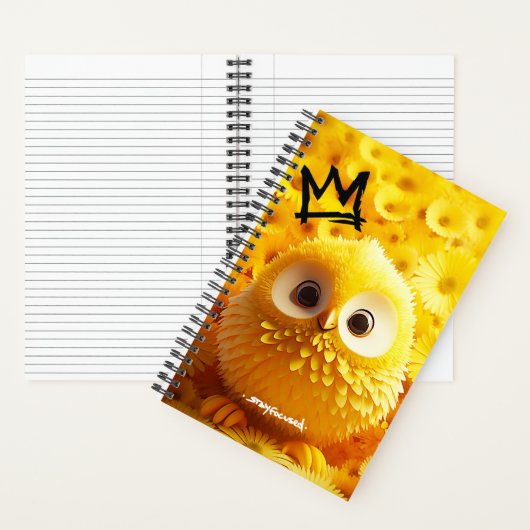 集中し続ける |スパイラルノートブック ノートブック (内側)