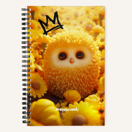 集中し続ける |スパイラルノートブック ノートブック (正面)