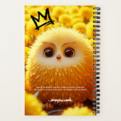 集中し続ける |スパイラルノートブック ノートブック (裏面)