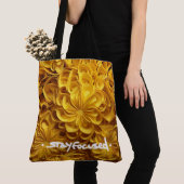 集中し続ける |トートバッグ トートバッグ (クローズアップ)