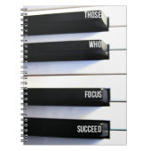 集中する人によってはノートが成功します ノートブック (正面)