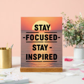 集中する アクリルサイン (ウェディング)