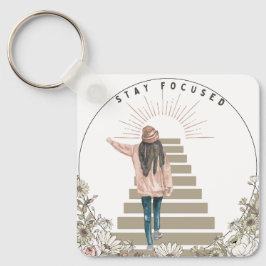 集中する キーホルダー