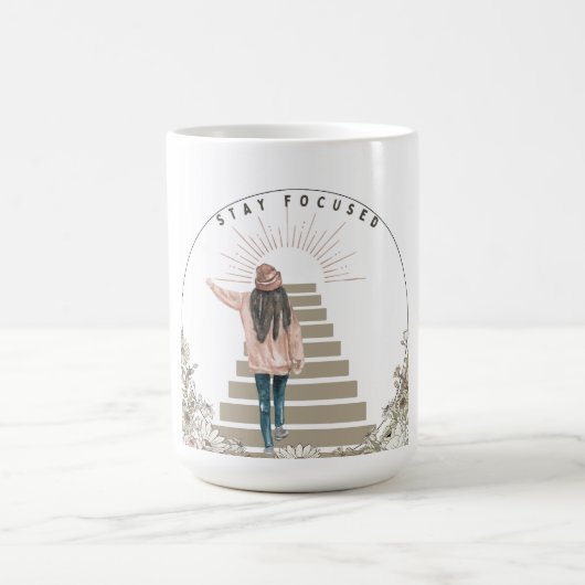 集中する コーヒーマグカップ (中央)