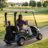 集中する |ホワやる気を起こさせるイト文字付き語句 ゴルフヘッドカバー