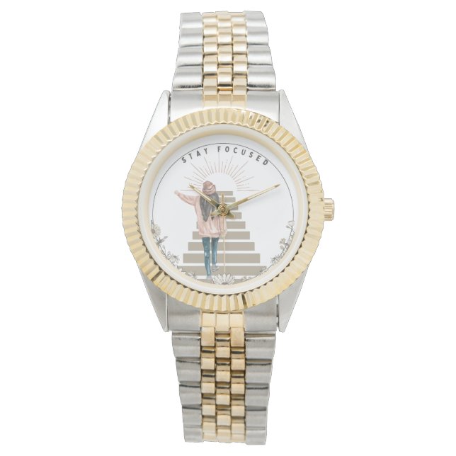 集中する 腕時計 (正面)