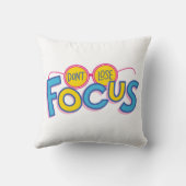 集中を緩めるな。 クッション (裏面)