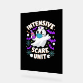 集中スケアユニットナースハロウィーンICUナースEss アクリルサイン (傾斜)