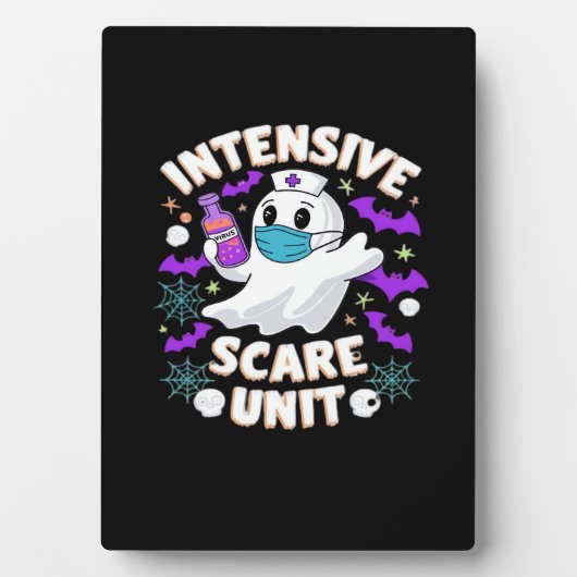 集中スケアユニットナースハロウィーンICUナースEss フォトプラーク (正面)