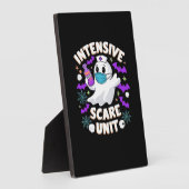 集中スケアユニットナースハロウィーンICUナースEss フォトプラーク (側面)