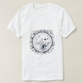 集中モード Tシャツ | 生産性ストリートウェア