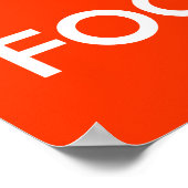 集中保して冷静 ポスター (角)