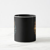集中力と強さのトラ - プレッシャー下での力の芸術 マグカップ (中央)