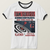 集中力 Tシャツ (デザイン正面)