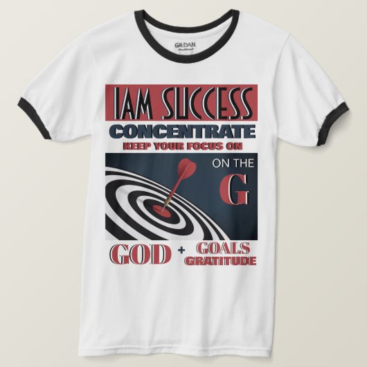 集中力 Tシャツ (デザイン正面)