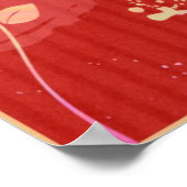 集中姿勢前向きポスタやる気を起こさせるー ポスター (角)