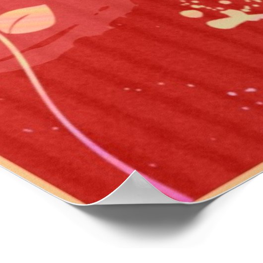 集中姿勢前向きポスタやる気を起こさせるー ポスター (角)