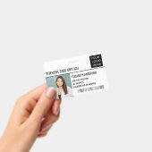 集中的気にユニットICUフォトID病院ロゴ バッジ (手持ち)