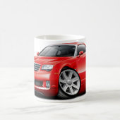 集中砲火の赤車 コーヒーマグカップ (中央)