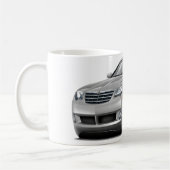 集中砲火の銀製のコンバーチブル コーヒーマグカップ (左)