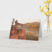 集中 – クーガー父の日 カード (黄色い花)