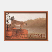 集中 – クーガー – ようこそ ドアマット (正面)