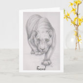 集中!グリーティングカード カード (黄色い花)