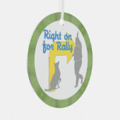 集会の権利 メタルオーナメント (正面右)