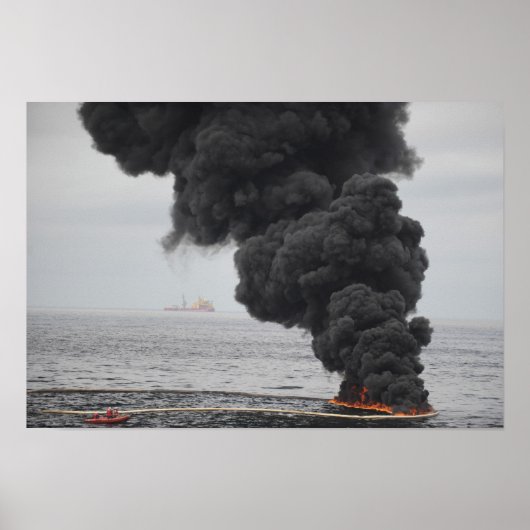 集合した濃縮油火傷 ポスター (正面)