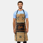 集合のテーマで古代ギリシアの型枠で エプロン (着用した状態)