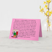 集団の退職カードIIからおもしろい カード (黄色い花)