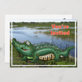 集団グリーンゲーターインザグレーズ招待状 招待状 (正面/裏面)