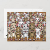 集団バンチ・オブ・ラットハガキ ポストカード (正面/裏面)