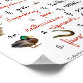 集団名詞：ポスター ポスター (角)