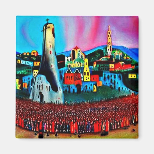 集団抗議 マグネット (正面)