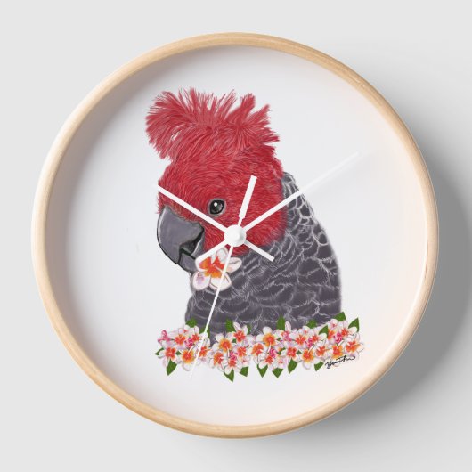 集団集団時計 壁時計 (正面)