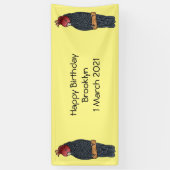 集団集団 横断幕 (縦)