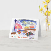 集団18号長江 カード (黄色い花)