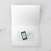 「集団」は「ハッピーバースデー」 シーズンカード (内部)