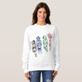 集団 スウェットシャツ (正面フル)