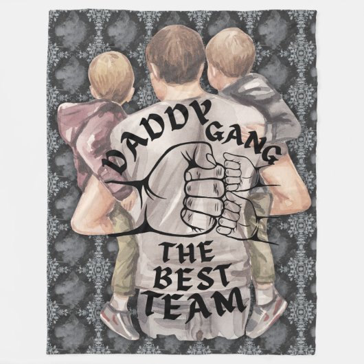 集団 フリースブランケット (正面)