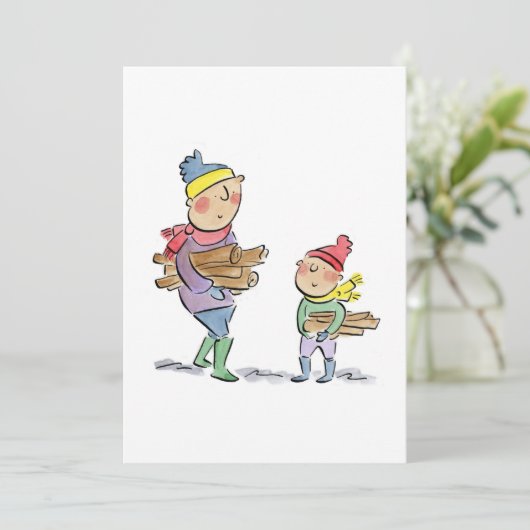 集木材 招待状 (スタンド正面)