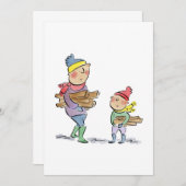 集木材 招待状 (正面/裏面)