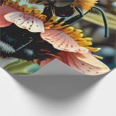 集蜂紙付き包装花粉症 ラッピングペーパー (角)